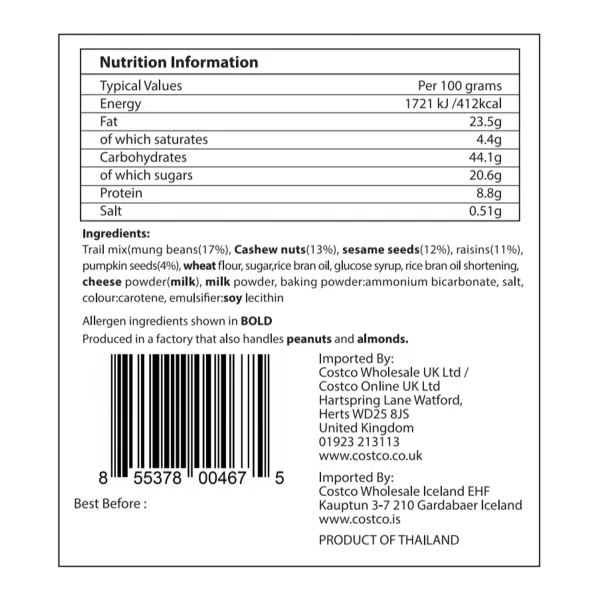 In Season Crispy Trail Mix Crackers, 232g - Image 3