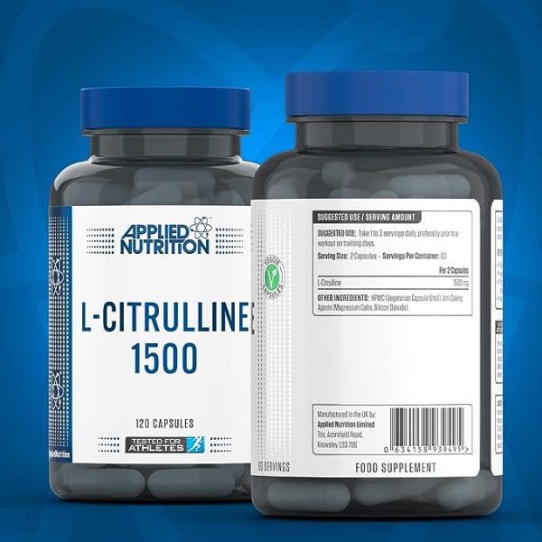 Applied Nutrition L-Citrulline 1500 Capsules - Image 3