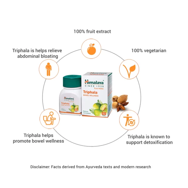 Himalaya Triphala 60 Tablets - Image 3