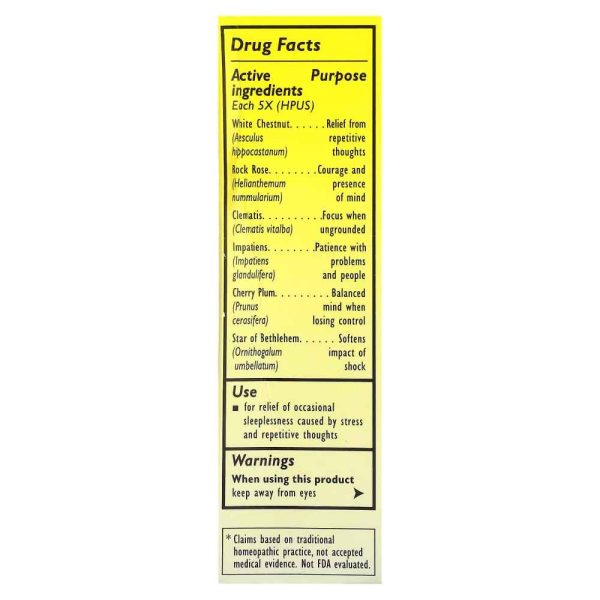 Bach Rescue Sleep Dropper 20ml (0.7 fl oz) - Image 5