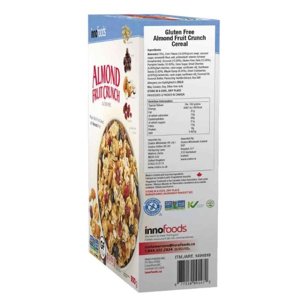 Innofoods Almond Fruit Crunch Cereal 900g - Image 2