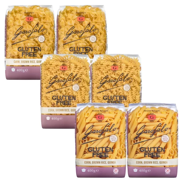 Garofalo Gluten Free Pasta Variety Pack 6 x 400g