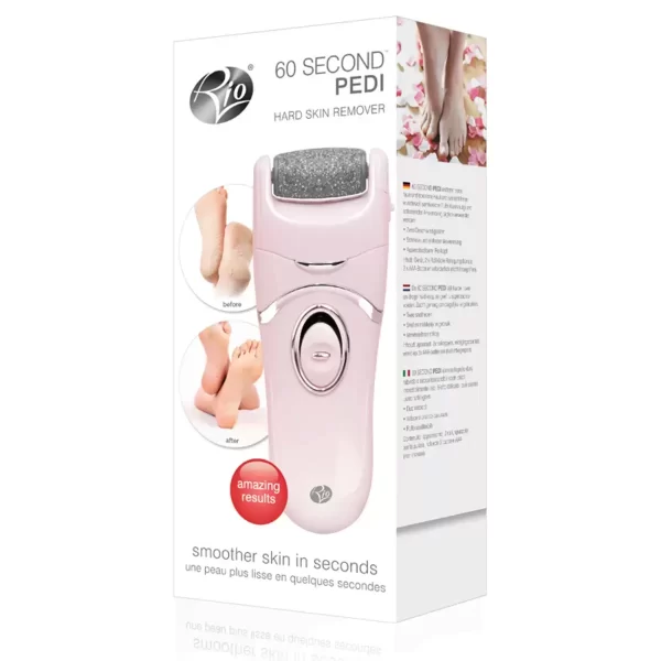 Rio 60 Second Pedi, Hard Skin Remover & Foot File