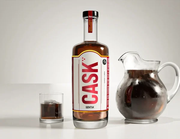 Sentia CASK 70cl Alcohol-Free Whisky, Double Strength Blend - Image 2