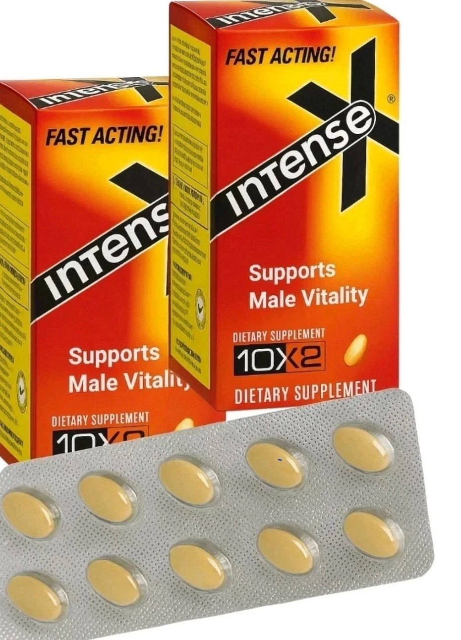 Intense X Yellow Weekender Herbal Pills 60mg, Sexual Power & Performance for Men - Image 2